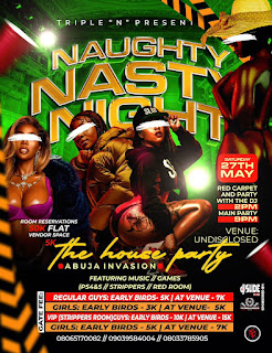 [Event] Naughty Nasty Night Event details (The house party)