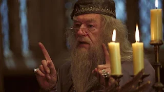 Michael Gambon como Albus Dumbledore en Harry Potter