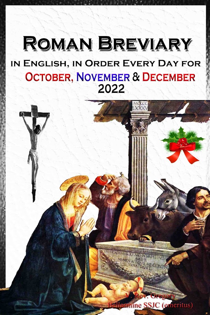 The Roman Breviary in English, in Order, Every Day for October, November, December 2022