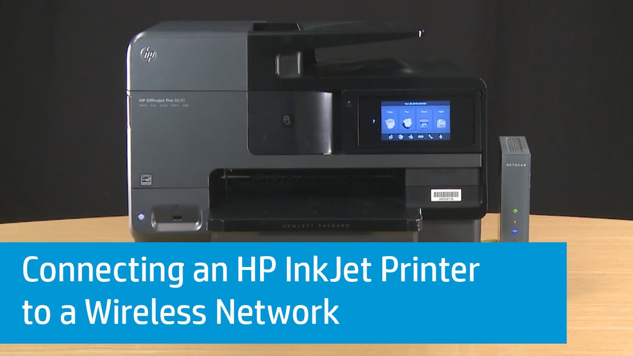 How To Connect Hp Officejet Pro 8610 To Computer Wireless