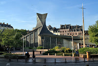 Франция,Нормандия,Руан,церковь Жанны Д`Арк,красивые фото.