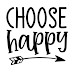 Choose Happy Free Design