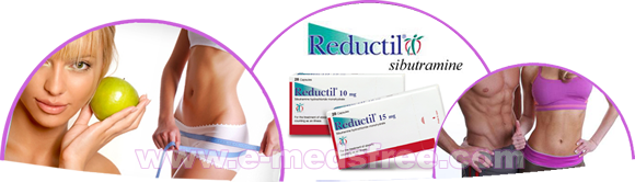 Reductil Meridia Sibutramine 15 mg sans ordonnance pour perdre du poids sur la Pharmacie en ligne www.e-medsfree.com