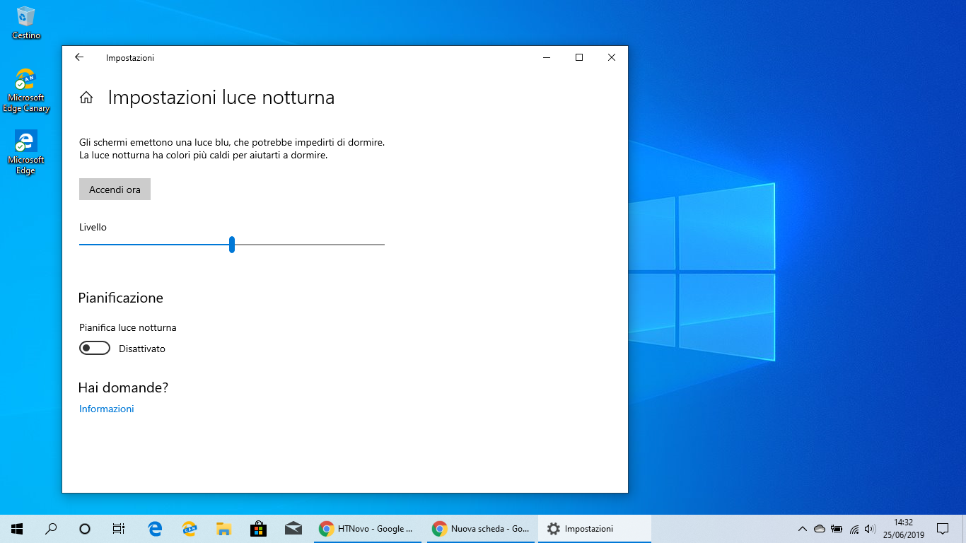 Risolti-problemi-Luce-notturna-Windows-10-versione-1903