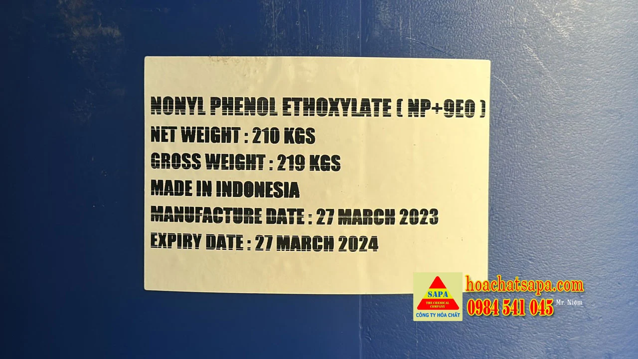 Nonyl Phenol Ethoxylate (NP9)