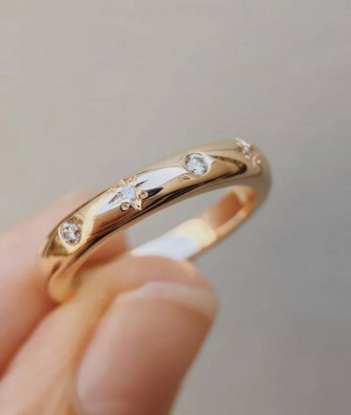 Simple Ring Designs - Gold Ring Designs for Boys and Girls.  Ring Designs - Gold ring designs for girls - NeotericIT.com