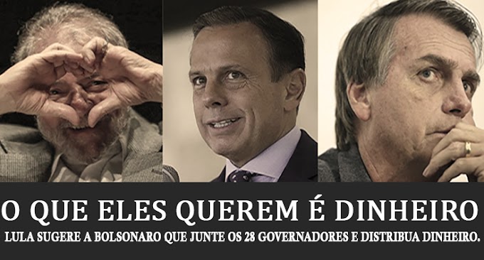 Eles querem dinheiro - Bolsonaro tem a chave do cofre e responsabilidades 