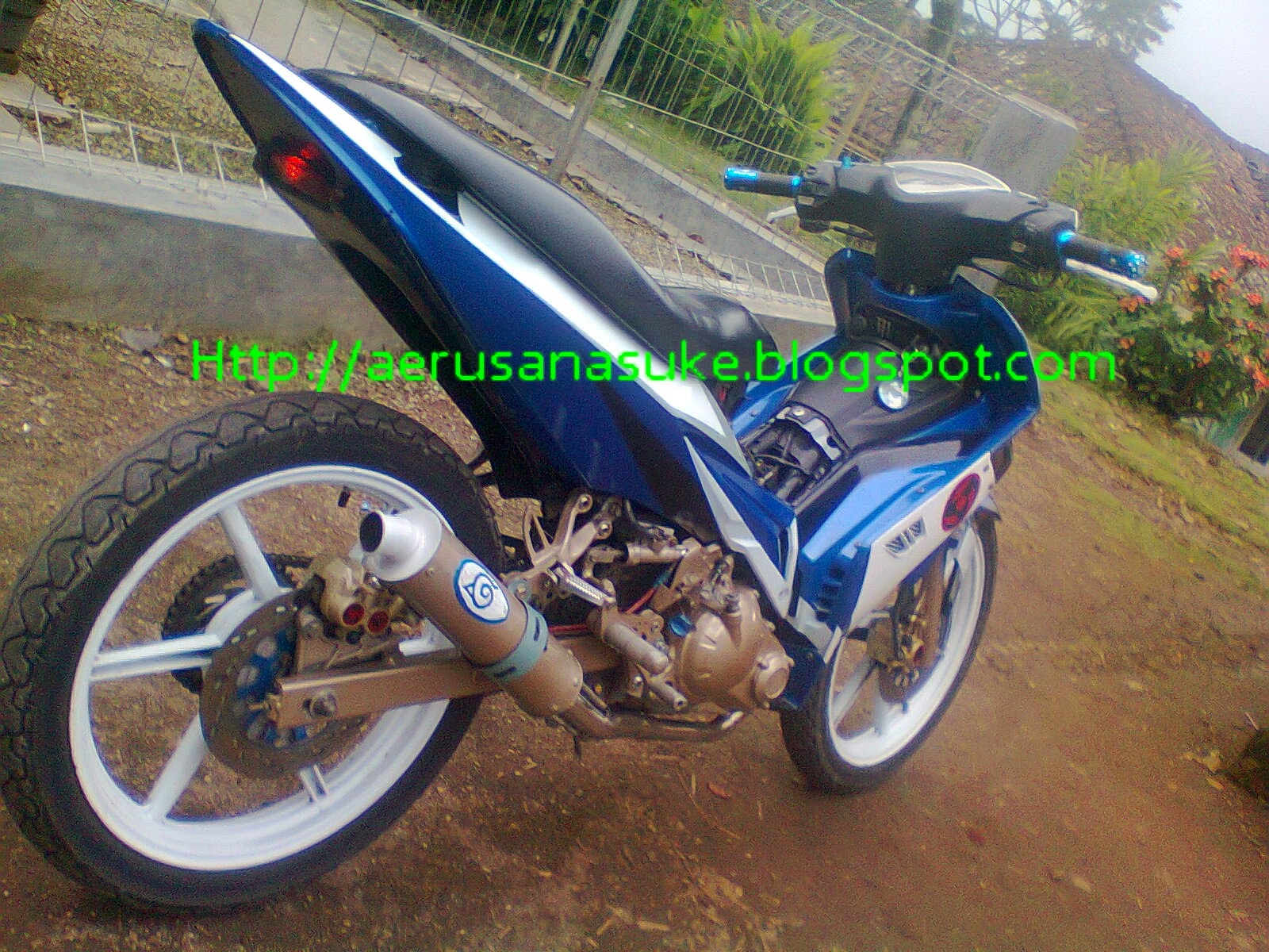 MODIFIKASI JUPITER MX NTR NARUTO TEAM RACING Gkgkgkgk Aeru