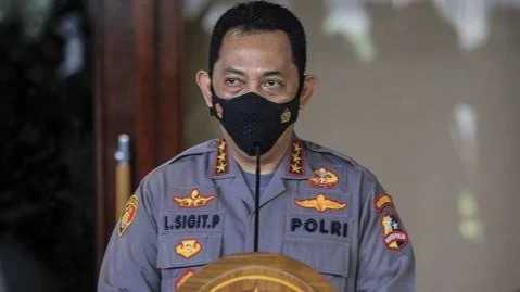 Suara Kapolri Listyo Sigit Menggelegar di Polda Jaya.