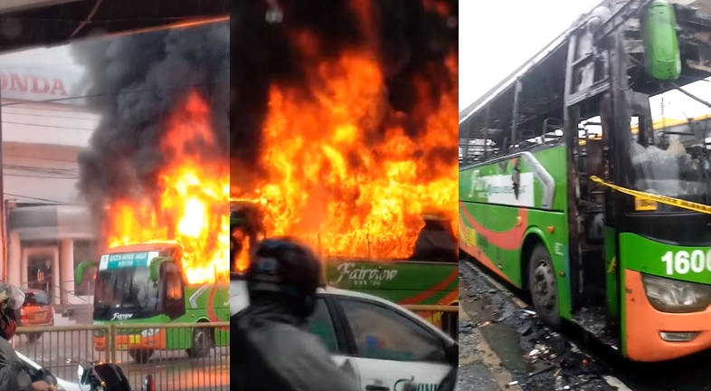 2 dead in Fairview, QC bus fire