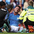 Big Blow to Man City: Laporte Stretchered Out at Etihad Stadium