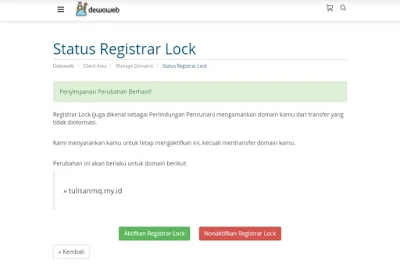 registrar lock