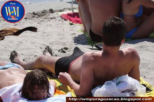 FLAGRANTE - CIRCO ARMADO NA PRAIA - IR À PRAIA SEM DINHEIRO - VAI VOLTAR DURO