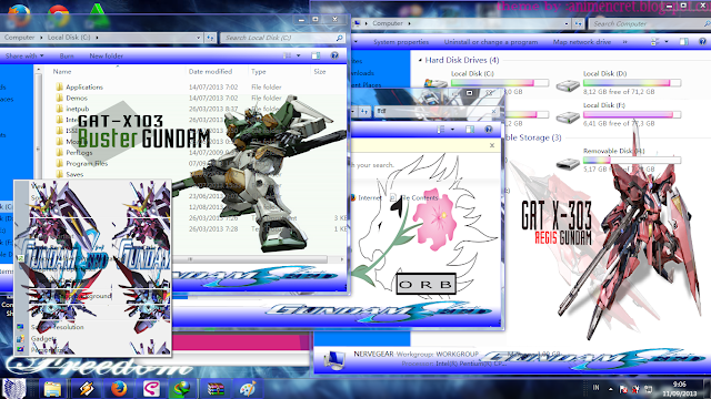 theme win 7 Gundam Seed