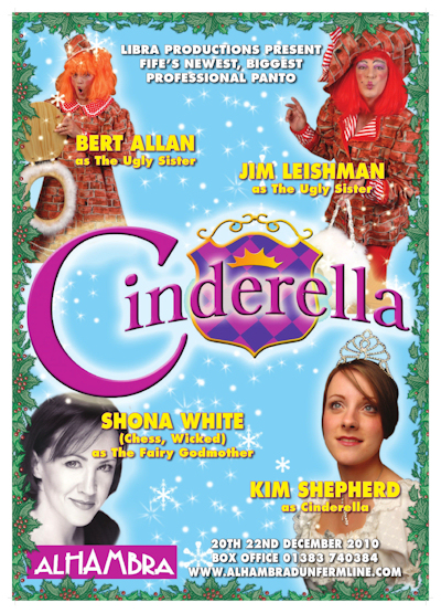 Cinderella Dunfermline with Shona White and Kim Shepherd