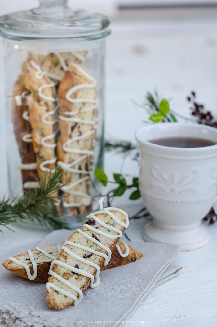 Holiday Cranberry Biscotti