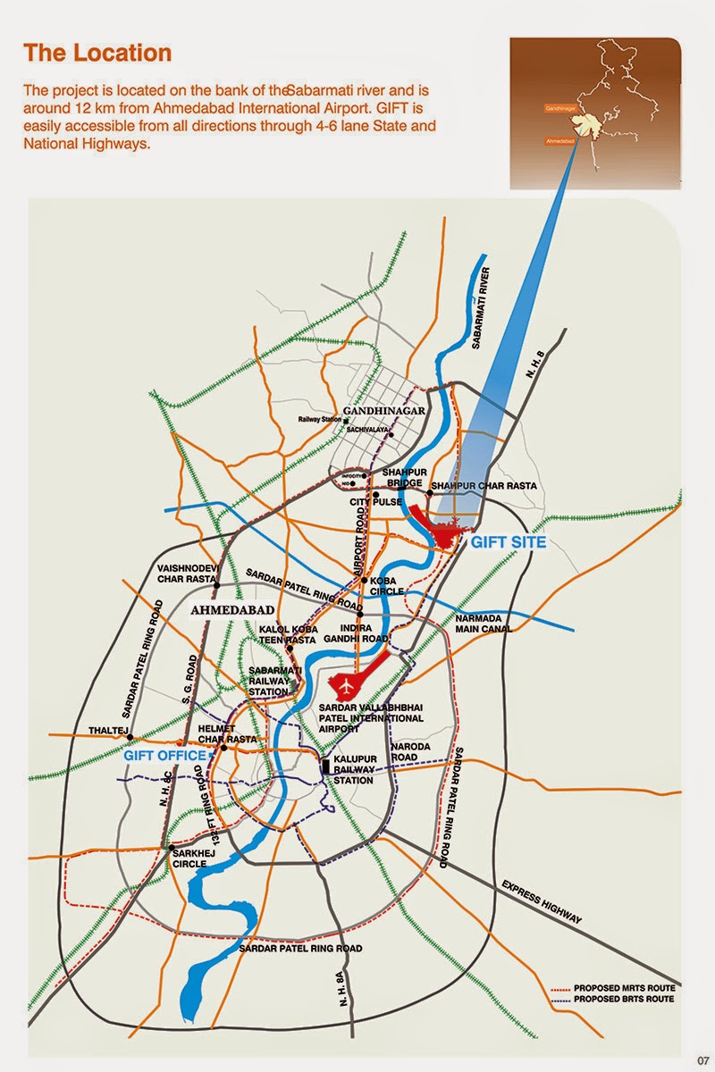 WTC GIFT City Location Plan