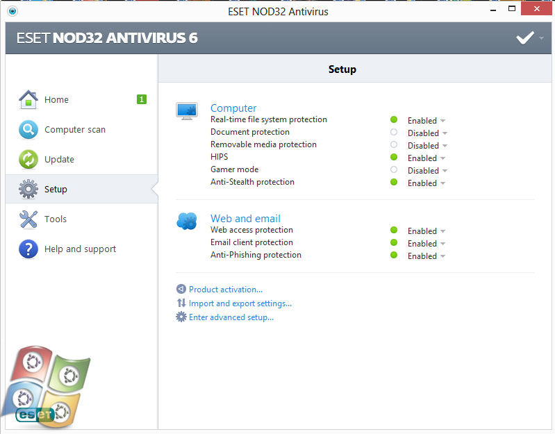 Download Antivirus Eset NOD32 Full Version