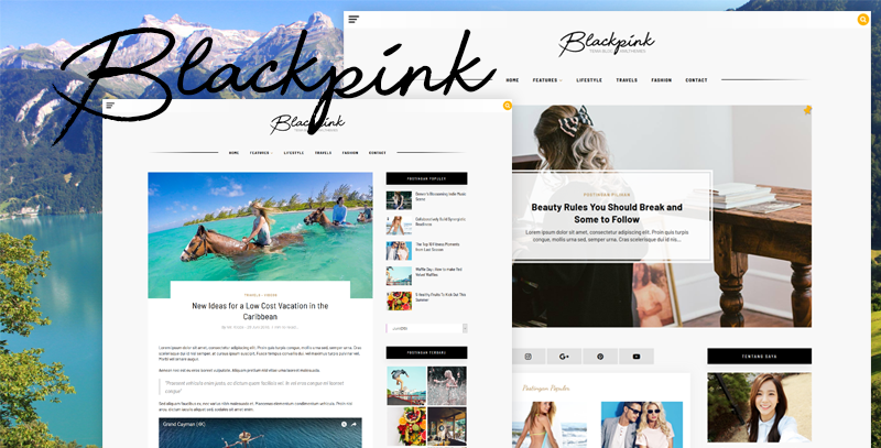 new Update XML Blackpink Template Blog Fashion