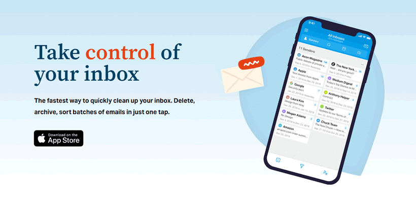 Take control of your inbox with Chuck Email