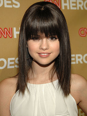 Bangs hairstyles suit all hair types and hair lengths so you can definitely