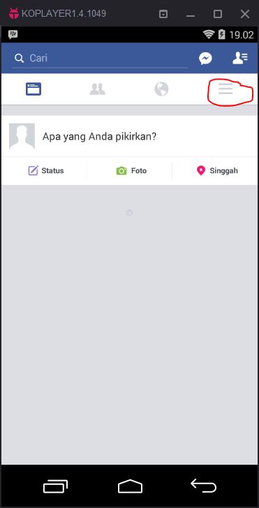 Cara Mengganti Nama Facebook Melalui Aplikasi Facebook HP