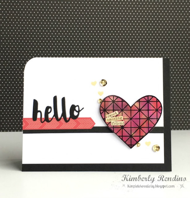 hello card | alcohol ink | simon says stamp | kimpletekreativity.blogspot.com