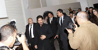 Shahrukh Khan at Espaces Saada Press Conference in Casablanca
