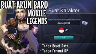 Mobile legends atau biasa disebut ML merupakan sebuah permainan di android yang menggunaka Ikuti Cara Membuat Akun Baru ML Untuk Mabar