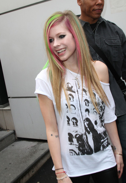  Avril lavigne hairstyles 2011