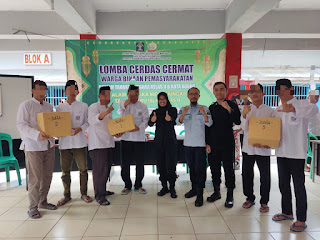 Pemenang lomba cerdas cermat Rutan Kota Agung