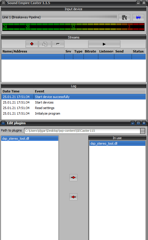 sound empire caster DSP plugin