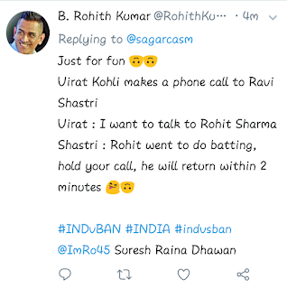 Twitter Trolls Rohit Sharma Hilariously for back to back failuers