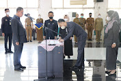 Wakili Gubernur, Sekdaprov Melantik  dan Mengambil Sumpah Jabatan  52 PNS dalam Jabatan Fungsional