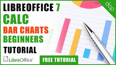 How to create bar charts in Libre Office 7 Calc