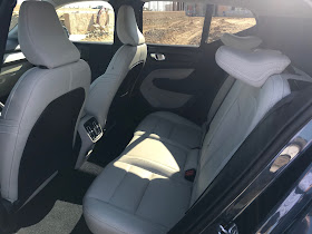 Rear seat in 2020 Volvo XC40 T5 AWD Inscription