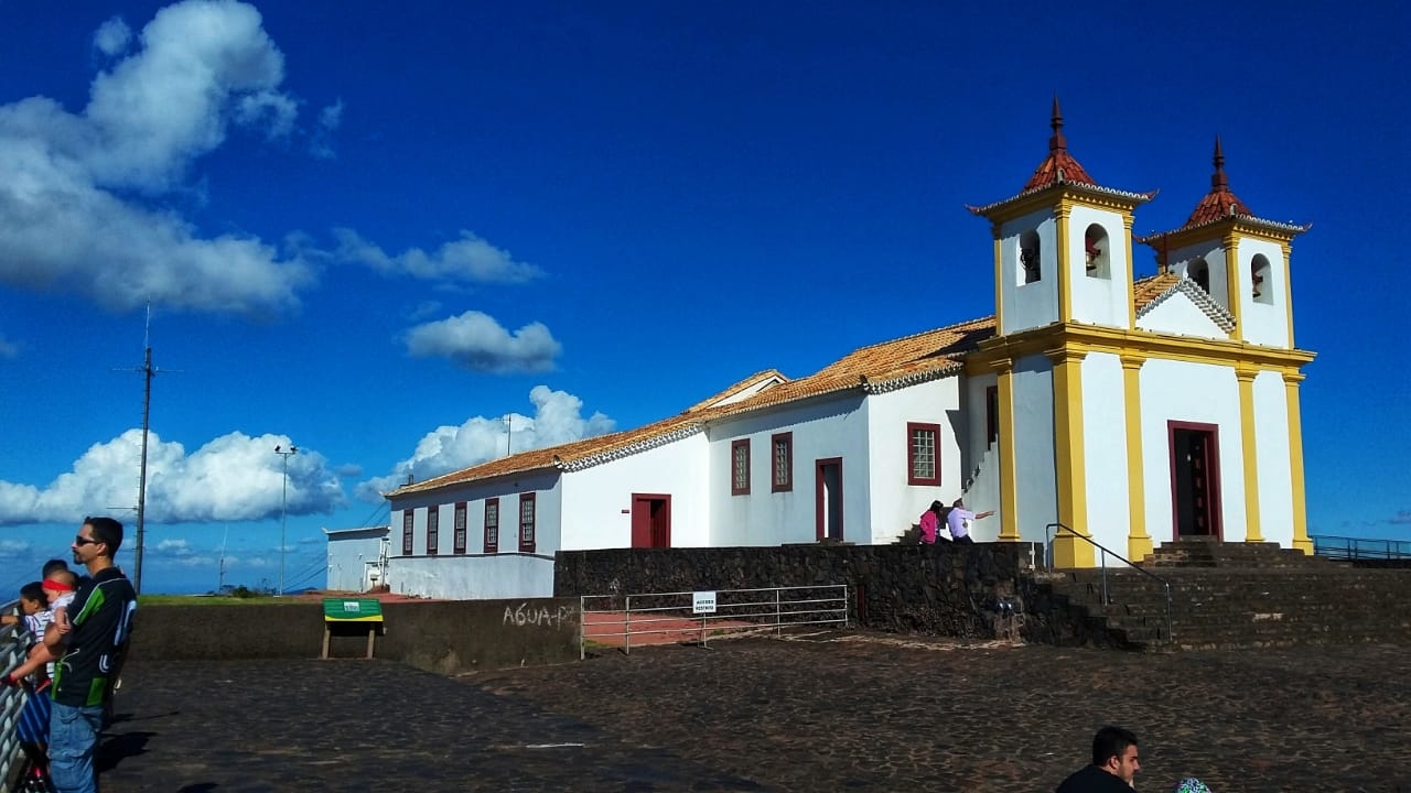 Vista para a Praça Tiradentes em Ouro Preto