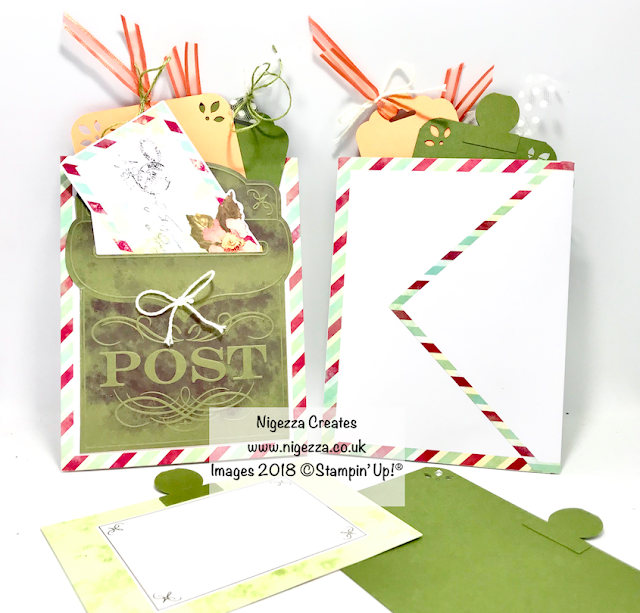 Mini Album From Stampin' Up! FREE Card Kit Precious Parcel Nigezza Creates