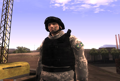 Skin Força Nacional Para GTA San Andreas