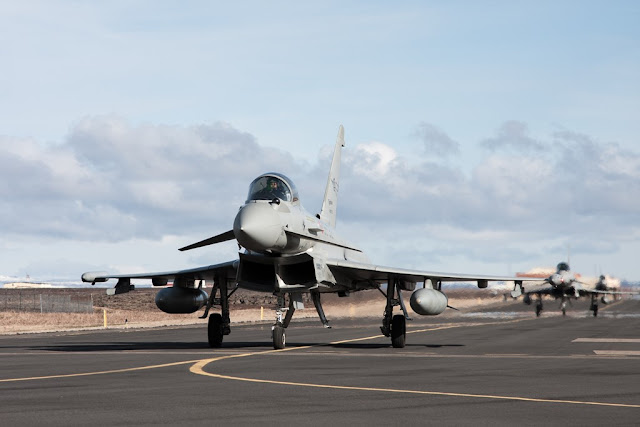 CONCLUSA LA MISSIONE DEGLI EUROFIGHTER ITALIANI IN ISLANDA