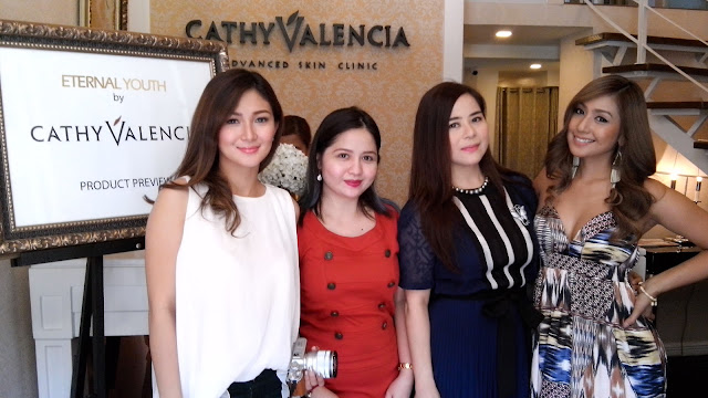 Left to right: Sheena Halili; yours truly; Founder, President and CEO Cathy Valencia-Lim; Sheree.