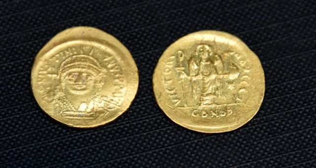 68  βυζαντινά χρυσά νομίσματα  βρέθηκαν στον  Ελλήσποντο 
