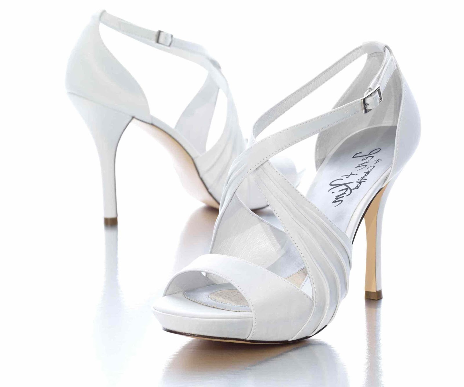 White Wedding Shoes BridalShoes  - White Wedding Heels