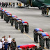 Remains of 42 SAF Commandos Arrived in Villamor Air Base Thursday