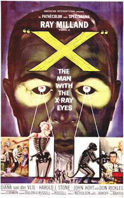 X-the Man with the X-ray Eyes Poster