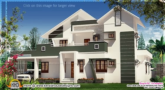 Modem villa design