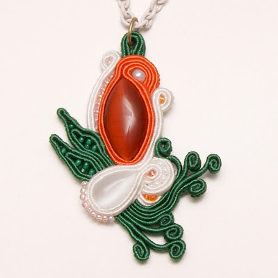 sutasz naszyjnik wisior soutache pendant necklace 9