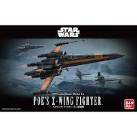 Bandai 1/72 Poe's X-Wing Fighter (Force Awakens) English Color Guide Bandai 