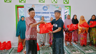 FWMO Lotim Berbagi Paket Ramadhan‎ di Kelurahan Majidi Selong