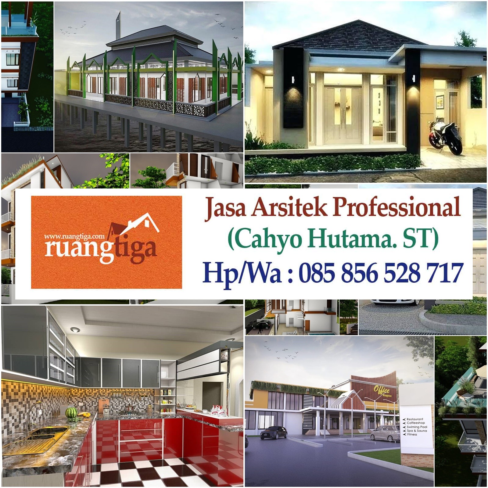 085856528717 Jasa Desain Rumah Minimalis Sederhana Terpercaya